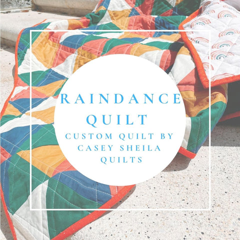 Raindance Quilt: Part 2 of the Custom Quilt Blog Series