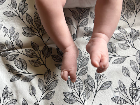 Baby Girl's Handmade Secret Garden Quilt